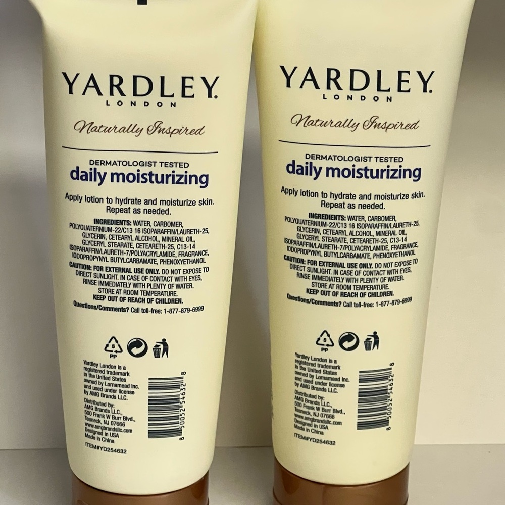 Yardley Daily Moisturizing Lotion - Set of 2. - Picture 2 of 2